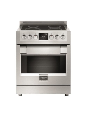 Cuisinière à induction autoportante 30 po. 4,4 pi³ avec convection Fulgor Milano F6PIR304S1