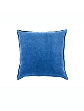 Coussin 20 x 20 pouces CASA C VELVET BLUE Starlite