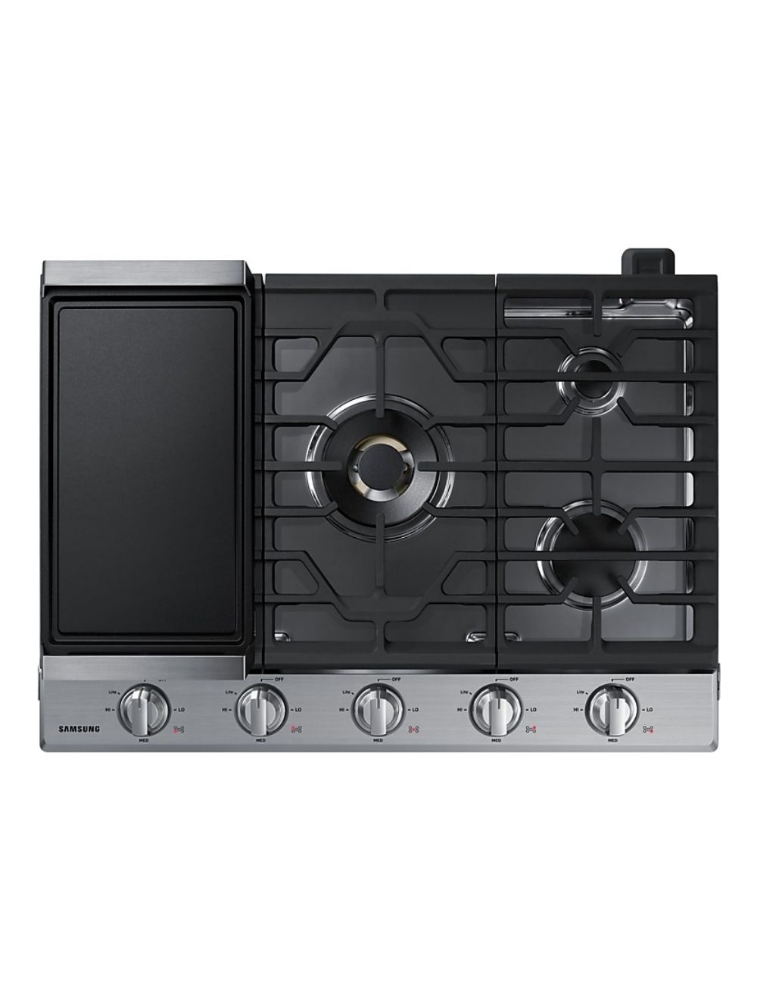 Image sur Plaque de cuisson au gaz encastrable 30 po. Samsung NA30N7755TS/AA