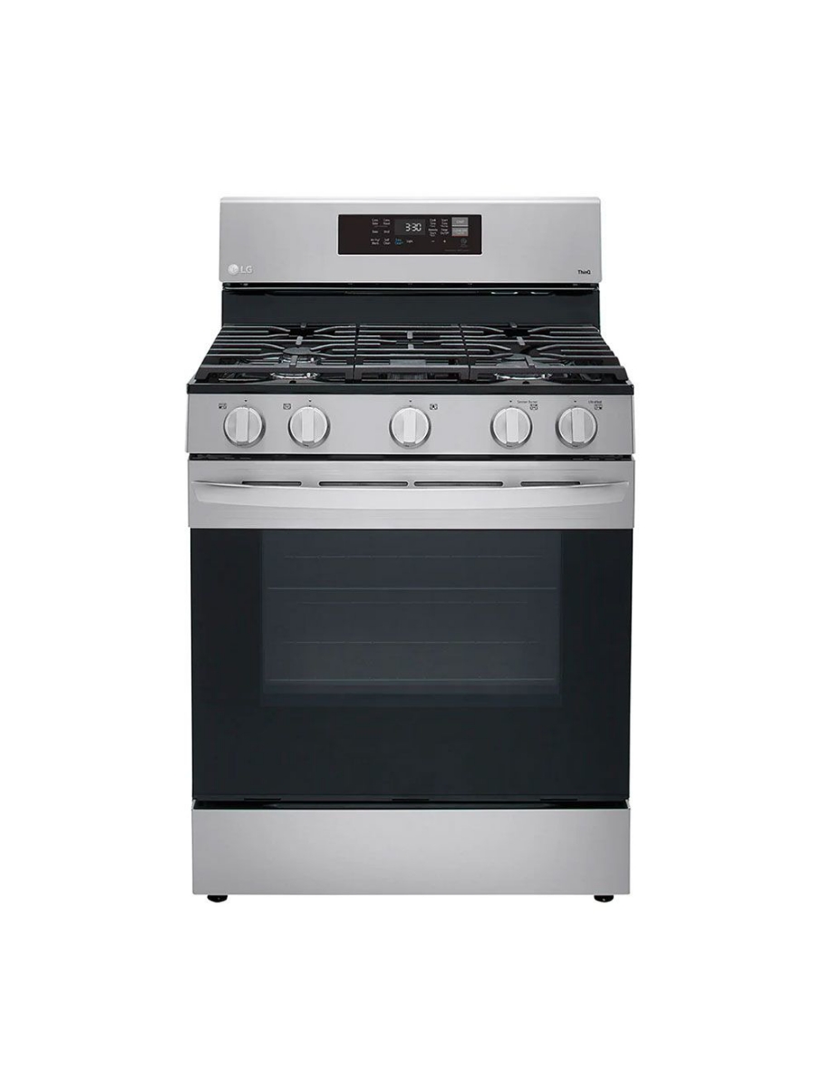 Cuisinière à gaz autoportante 30 po. 6,3 pi³ avec convection LG LRGL5823S