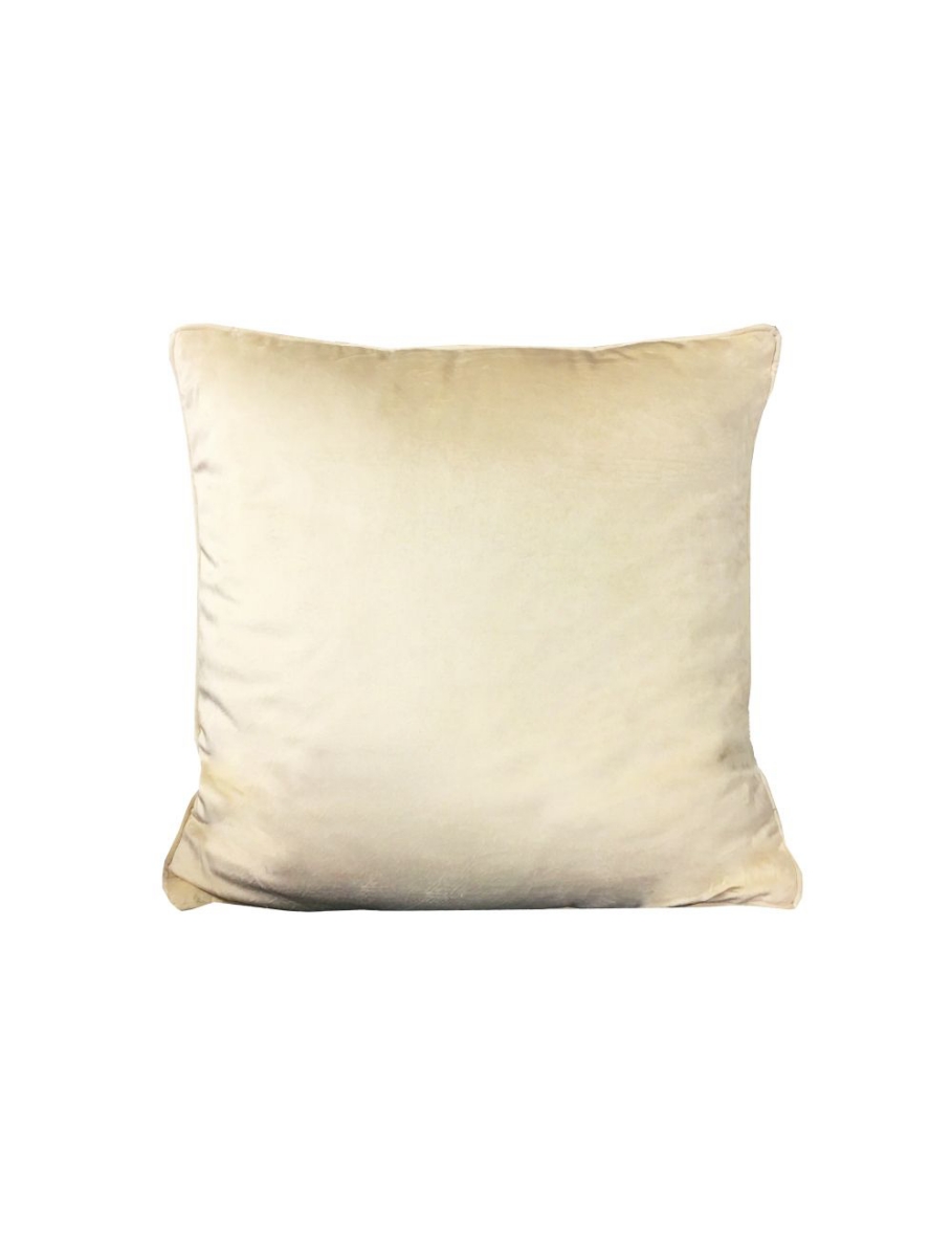 Coussin 20 x 20 pouces CASA C VELVET BEIGE Starlite