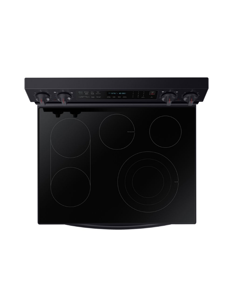 Cuisinière électrique autoportante 30 po. 6,3 pi³ avec convection Samsung NE63A6711SG/AC