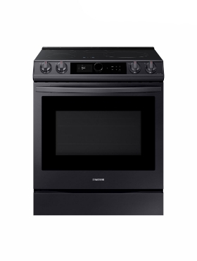 Cuisinière à induction encastrable 30 po. 6,3 pi³ avec convection Samsung NE63T8911SG/AC