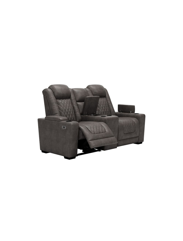 Picture of Power reclining loveseat with console