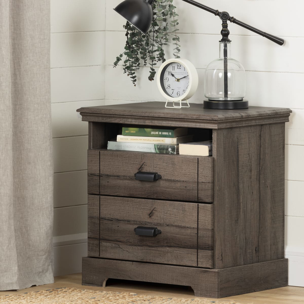 Picture of 2 drawers nightstand