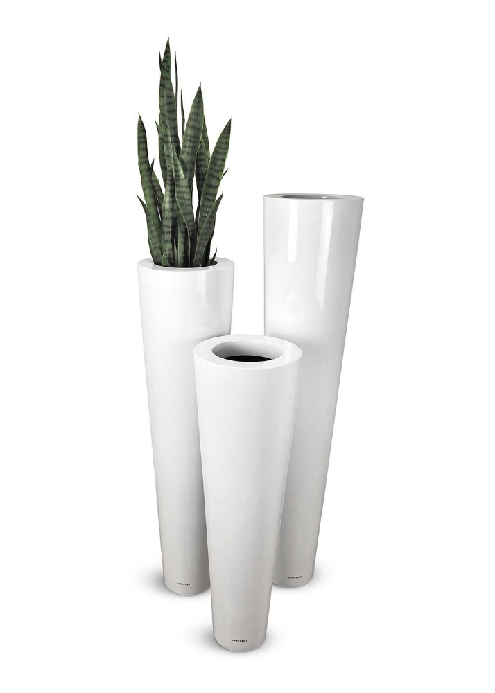 Image sur Pot Lux Slim Cone 47 po