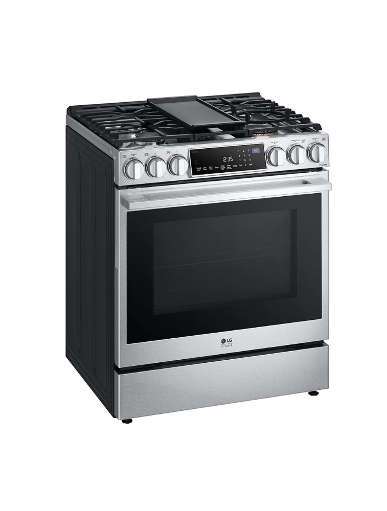 Picture of LG Studio 30-Inch 6.3 Cu. Ft. Slide-In Gas Range with ProBake Convection™ LSGS6338F