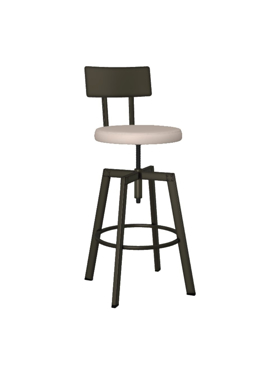 Picture of Adjustable swivel counter stool