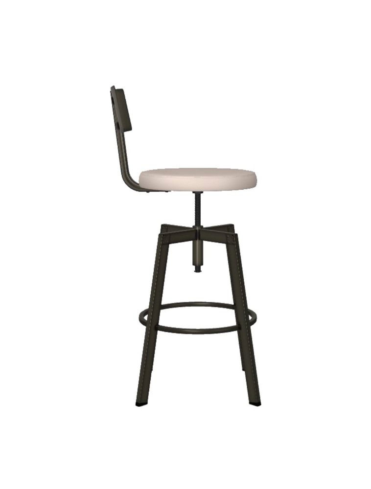 Picture of Adjustable swivel counter stool