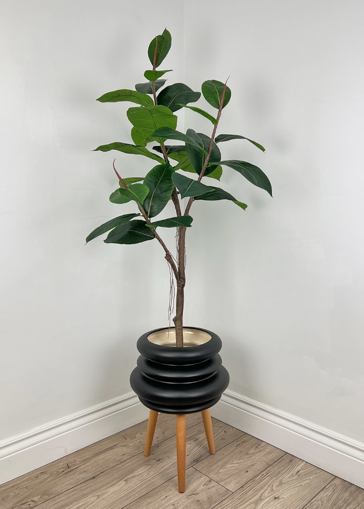 Picture of 48 Inch Artificial Ficus Elastica Plant