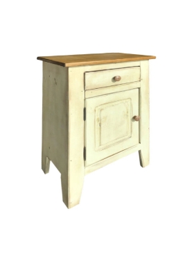 Picture of 1 Drawer & 1 Door Nightstand