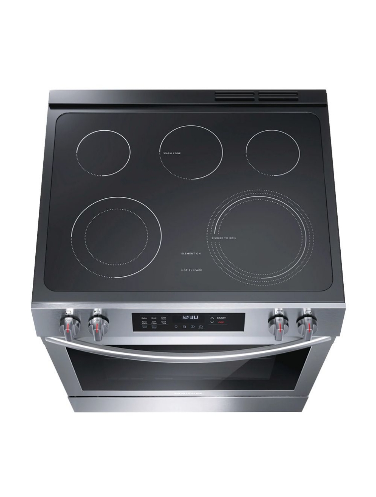 Cuisinière électrique encastrable 30 po. 5,3 pi³ avec convection Frigidaire FCFE308CAS