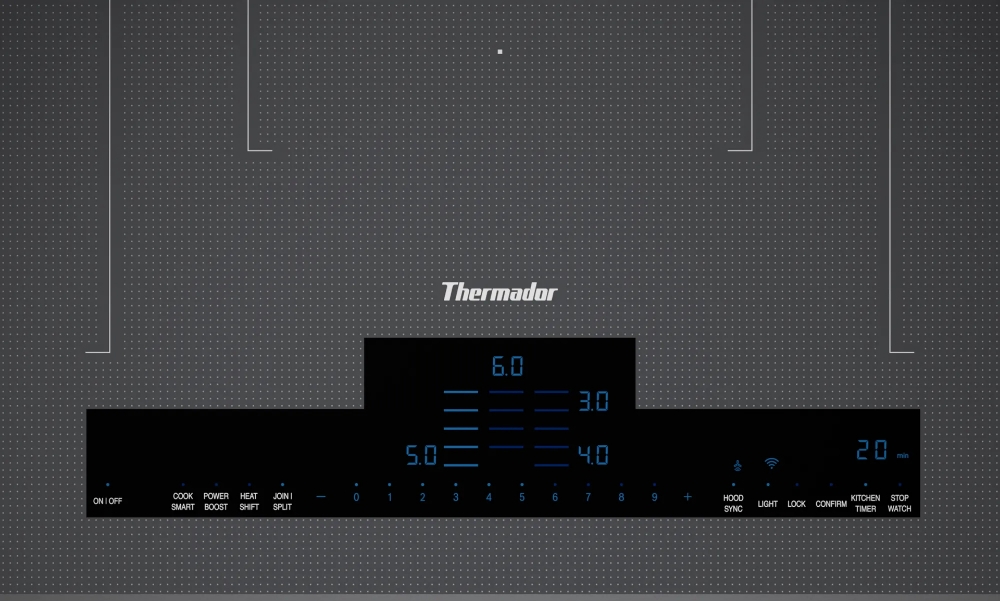 Plaque de cuisson à induction encastrable 36 po. Thermador CIT367YM