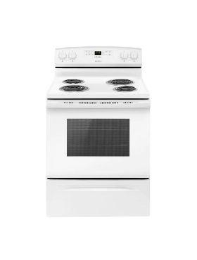 Cuisinière électrique à serpentins 30 po. 4,8 pi³ avec Bake Assist Amana YACR4303MFW