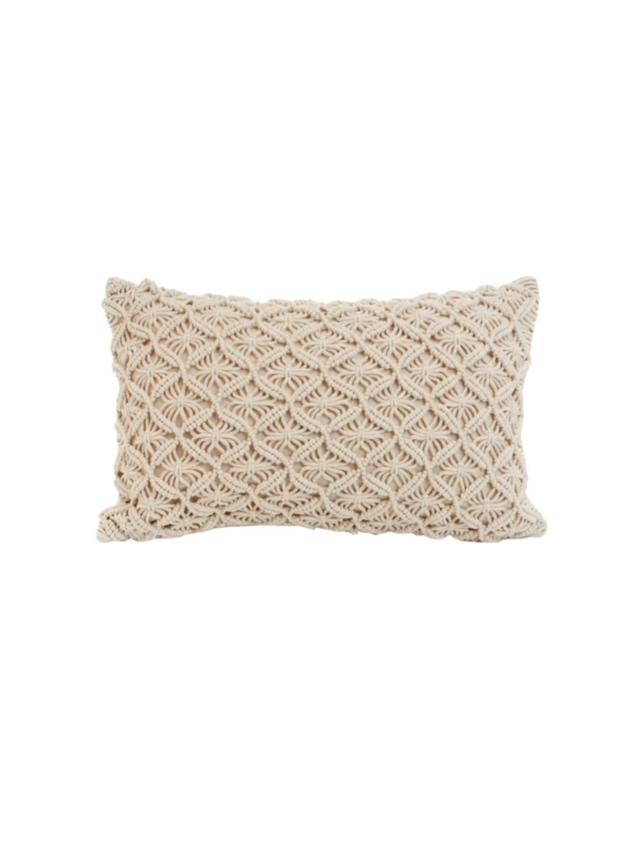 Coussin 12 x 22 pouces Macrame 8650618 - Bovi Home