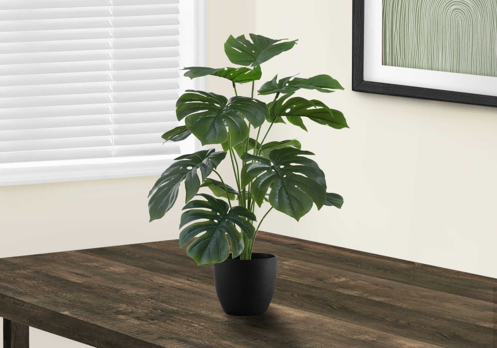 Picture of 24 Inch Artificial Monstera Plant