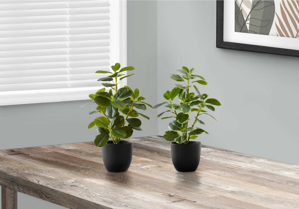 Picture of 14 Inch Set of 2 Artificial Plants