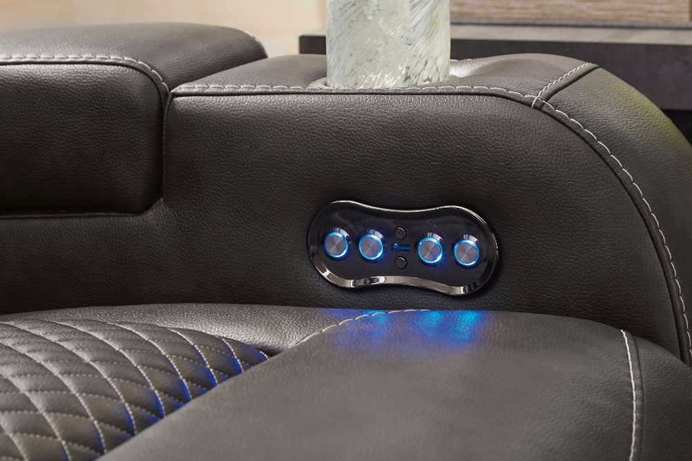 Picture of Power Reclining Loveseat with Console