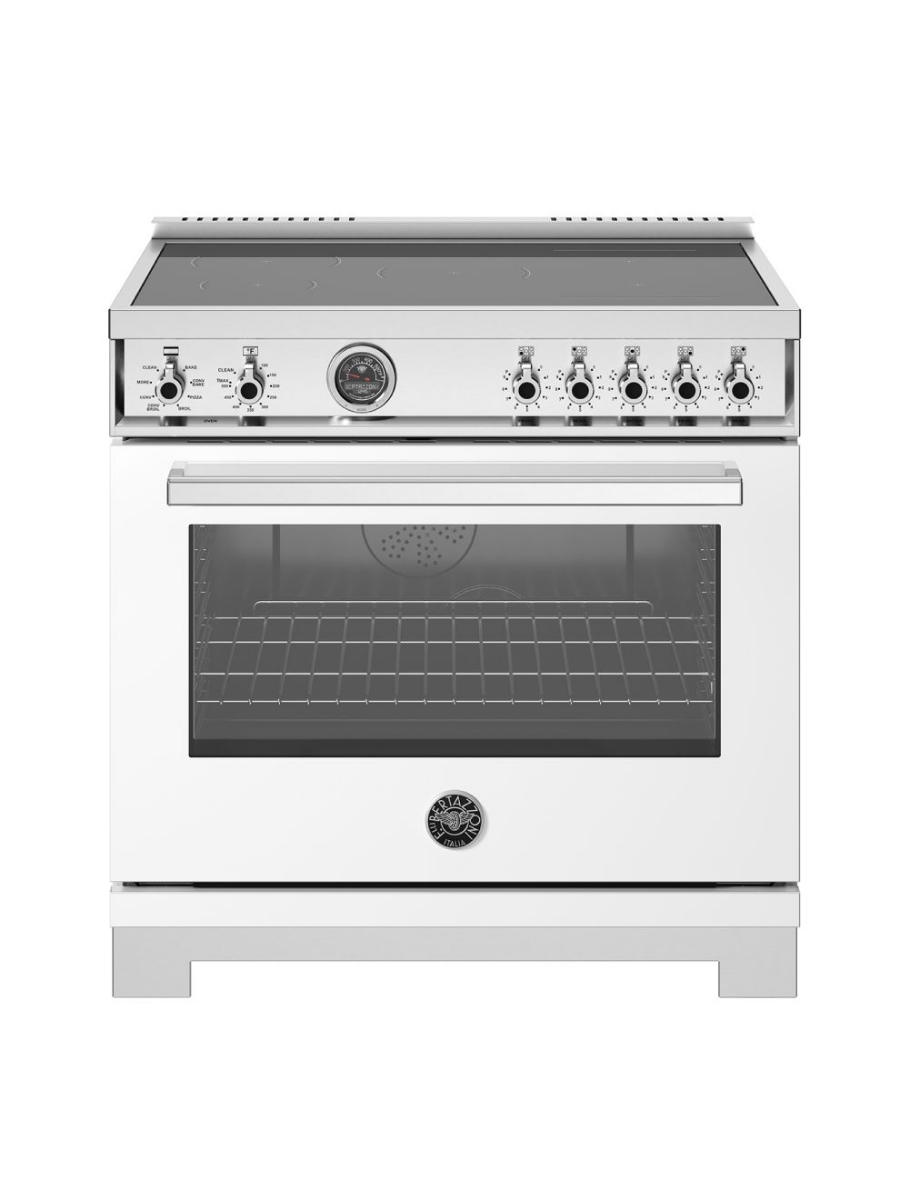 Cuisinière à induction encastrable 36 po. 5,7 pi³ avec convection Bertazzoni PRO365ICFEPBIT