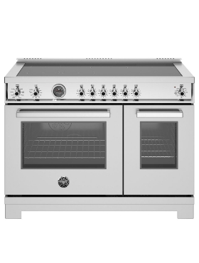 Cuisinière à induction encastrable 48 po. avec convection Bertazzoni PRO486IGFEPXT