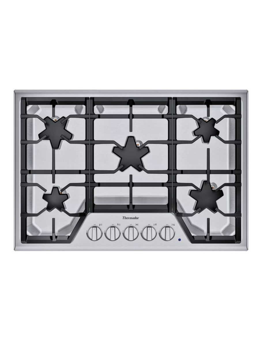 Plaque de cuisson au gaz encastrable 30 po. avec brûleurs Patented Star® Thermador SGS305TS