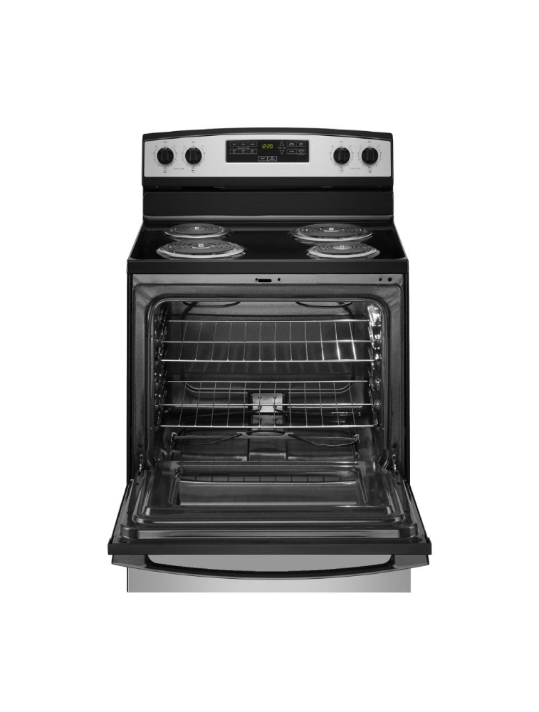 Cuisinière électrique à serpentins 30 po. 4,8 pi³ avec Bake Assist Amana YACR4303MMS